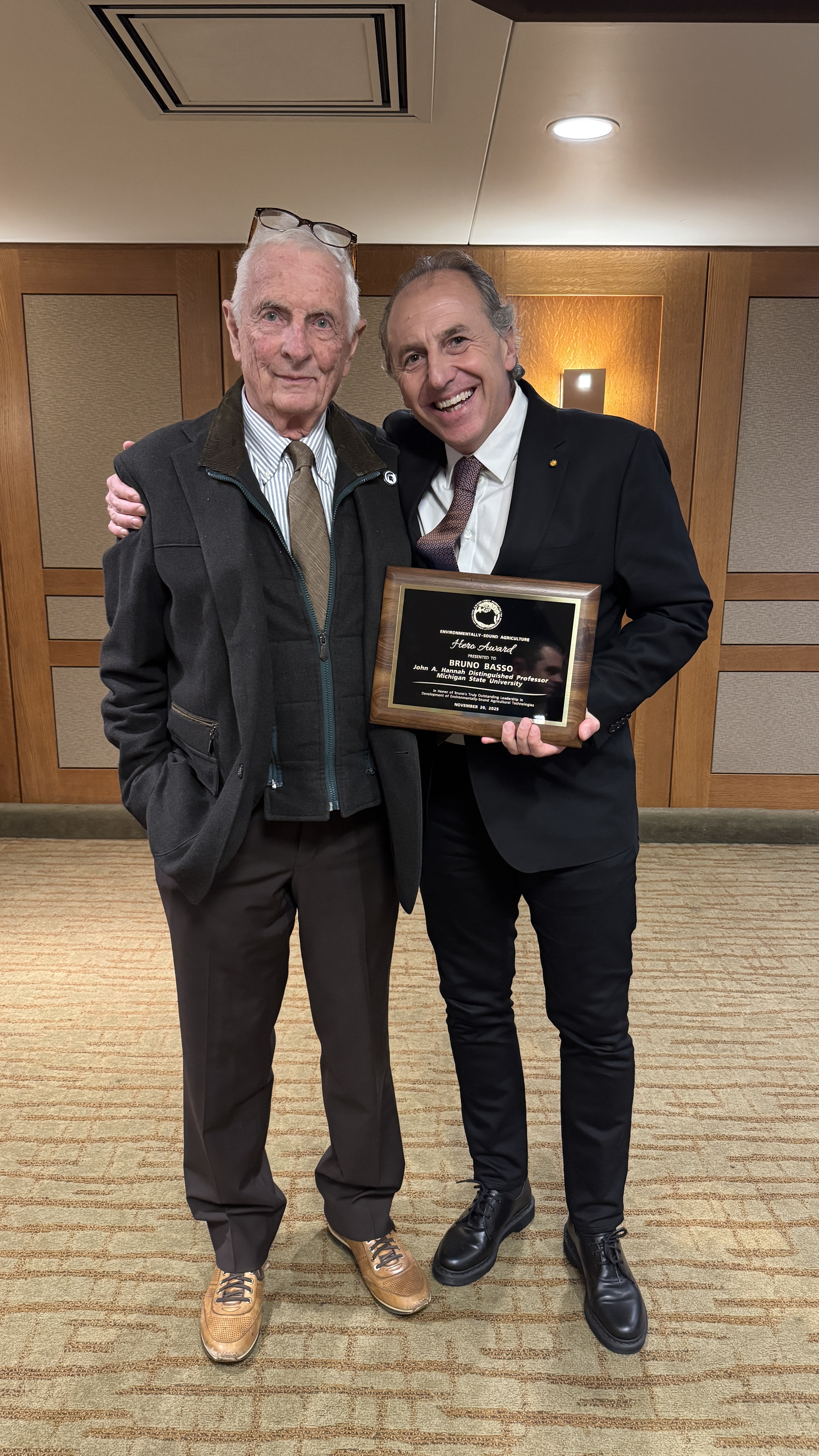 Basso honored with 2025 G. W. Bird Family Foundation Hero Award